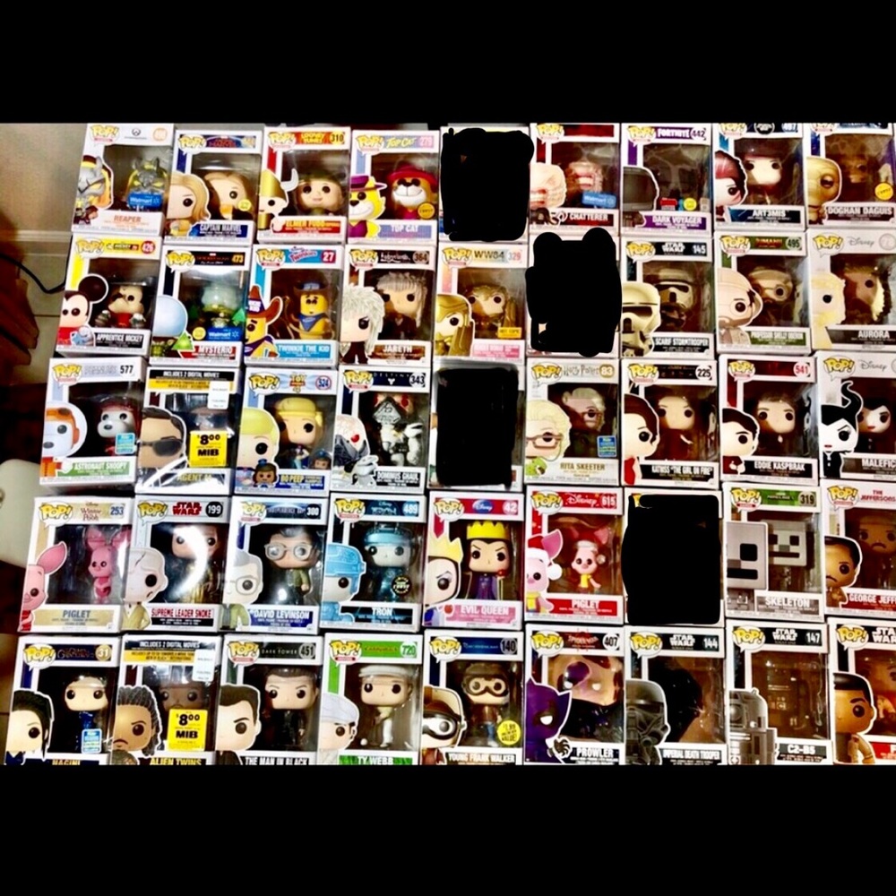 Funko Pop Lot Of 105